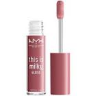 Nyx Professional Makeup This Is Milky Gloss Lip Gloss - Cherry Skimmed (dusty Pink Mauve)