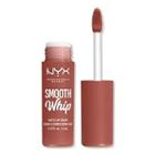 Nyx Professional Makeup Smooth Whip Blurring Matte Lip Cream - Teddy Fluff (midtone Pinky Brown)