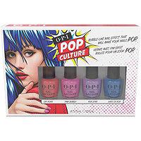 Opi Pop Culture Nail Lacquer Collection 4-piece Mini Pack