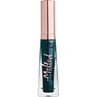 Too Faced Melted Matte-tallic Liquified Lipstick - The Real Teal (metallic Teal Blue)