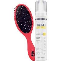 Bosley Bosdefense Thickening Treatment For Colored-treated Hair W/ Free Wet Brush