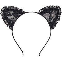 Scunci Lacy Cat Ears Headband