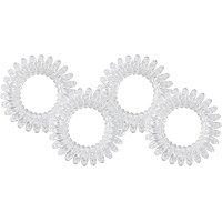 Kitsch Clear Hair Coils 4 Count