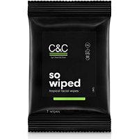 C&c By Clean & Clear Travel Size So Wiped Tropical Face Wipes