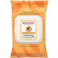 Burt's Bees Peach & Willow Bark Exfoliating Facial Cleansing Towelettes 25ct
