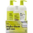 Devacurl Make Them Gel-ous Curly Cleanse & Condition Liter Kit