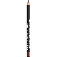 Nyx Professional Makeup Suede Matte Lip Liner - Club Hopper (brown With Reddish Undertone)