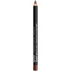 Nyx Professional Makeup Suede Matte Lip Liner - Club Hopper (brown With Reddish Undertone)