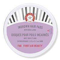 First Aid Beauty Ingrown Hair Pads With Bha & Aha