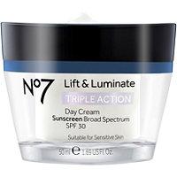 No7 Lift & Luminate Triple Action Day Cream Spf 30
