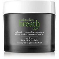 Philosophy Take A Deep Breath Night Oil-free Detoxifying Gel-balm