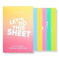 I Dew Care Let's Do This Sheet 5-day Sheet Mask Set