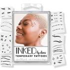 Inked By Dani Temporary Tattoos Face Tats Pack