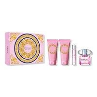 Versace Bright Crystal Eau De Toilette 4 Piece Gift Set