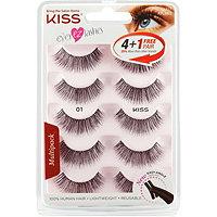 Kiss Ever Ez Lashes #01, Multipack