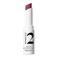 Morphe Morphe 2 Good Talk Blotted Matte Lipstick - Rebel Red (wine Red)