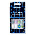 Kiss Drip Harder Nail Drip Exclusive Trendy Fashion Nails