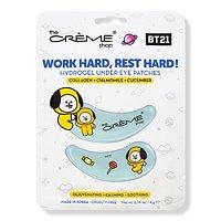 The Creme Shop Work Hard, Rest Hard! Bt21 Chimmy Hydrogel Under Eye Patches