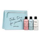 Philosophy Snowy & Cozy 3 Piece Pouch Set