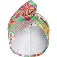 Turbie Twist Tropical Flower Microfiber Hair Towel