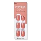 Kiss Caramel Impress Color Press-on Manicure