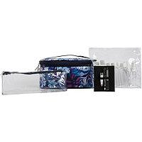 Anna Martina Franco Romantic Floral Large Train Case With Accessories