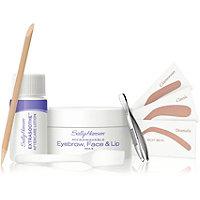 Sally Hansen Microwavable Eyebrow, Face & Lip Wax Kit