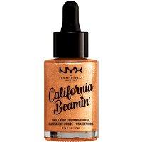 Nyx Professional Makeup California Beamin' Face & Body Liquid Highlighter
