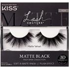 Kiss Lash Couture Matte Black Faux Mink, Matte Velvet
