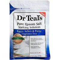 Dr Teal's Pure Epsom Salt Fragrance Free Soaking Solution