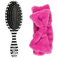 Wet Brush Striped Detangler+headband Collection