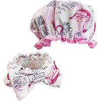 The Vintage Cosmetic Company Headband And Shower Cap Set