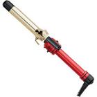 Hot Tools Red Glitter Gold Curling Iron