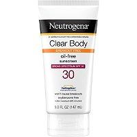 Neutrogena Clear Body Oil-free Sunscreen Spf 30