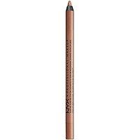 Nyx Professional Makeup Slide On Lip Pencil Waterproof Lip Liner - Sugar Glass (true Nude With Yellow Undertone)