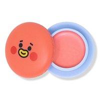 The Creme Shop Bt21 Tata Macaron Lip Balm - Strawberry Milk (strawberry Tinted)