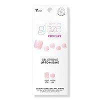 Dashing Diva Jack Frost Glaze Semi-cured Gel Art Pedi