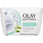 Olay Daily Sensitive Cleansing Cloths Tub W/ Aloe Extract