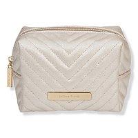 Tartan + Twine Pink Chevron Makeup Cube