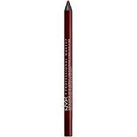 Nyx Professional Makeup Slide On Lip Pencil Waterproof Lip Liner - Dark Soul (deep Wine Red)