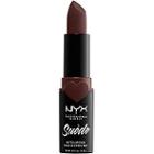 Nyx Professional Makeup Suede Matte Lipstick - Cold Brew (true Brown)