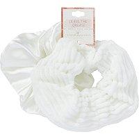 Riviera Silk And Plush Scruchie Set