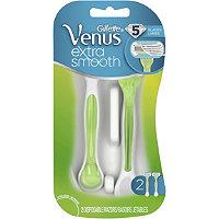 Gillette Venus Extra Smooth Green Disposable Women's Razors-2 Ct