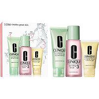 Clinique 3-step Introduction Kit For Oilier Skin (type 3)