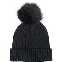 Capelli New York Faux Fur Pom Soft Hat