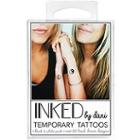 Inked By Dani Temporary Tattoos Black And White Pack