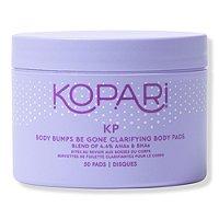 Kopari Beauty Kp Body Bumps Be Gone Clarifying Body Pads With 4.4% Ahas & Willow Bark Extract