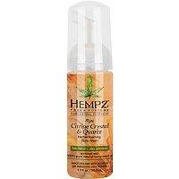 Hempz Travel Size Fresh Fusions Citrine Crystal & Quartz Herbal Foaming Body Wash