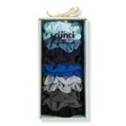 Scunci Blue Multi-pack Scrunchies