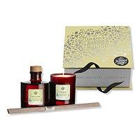 The Handmade Soap Co. Lavender, Rosemary, Thyme & Mint Candle & Diffuser Set